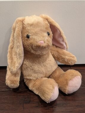 BABW Build-A-Bear Pawlette Tan Plush Bunny Rabbit Stuffed Animal Toy